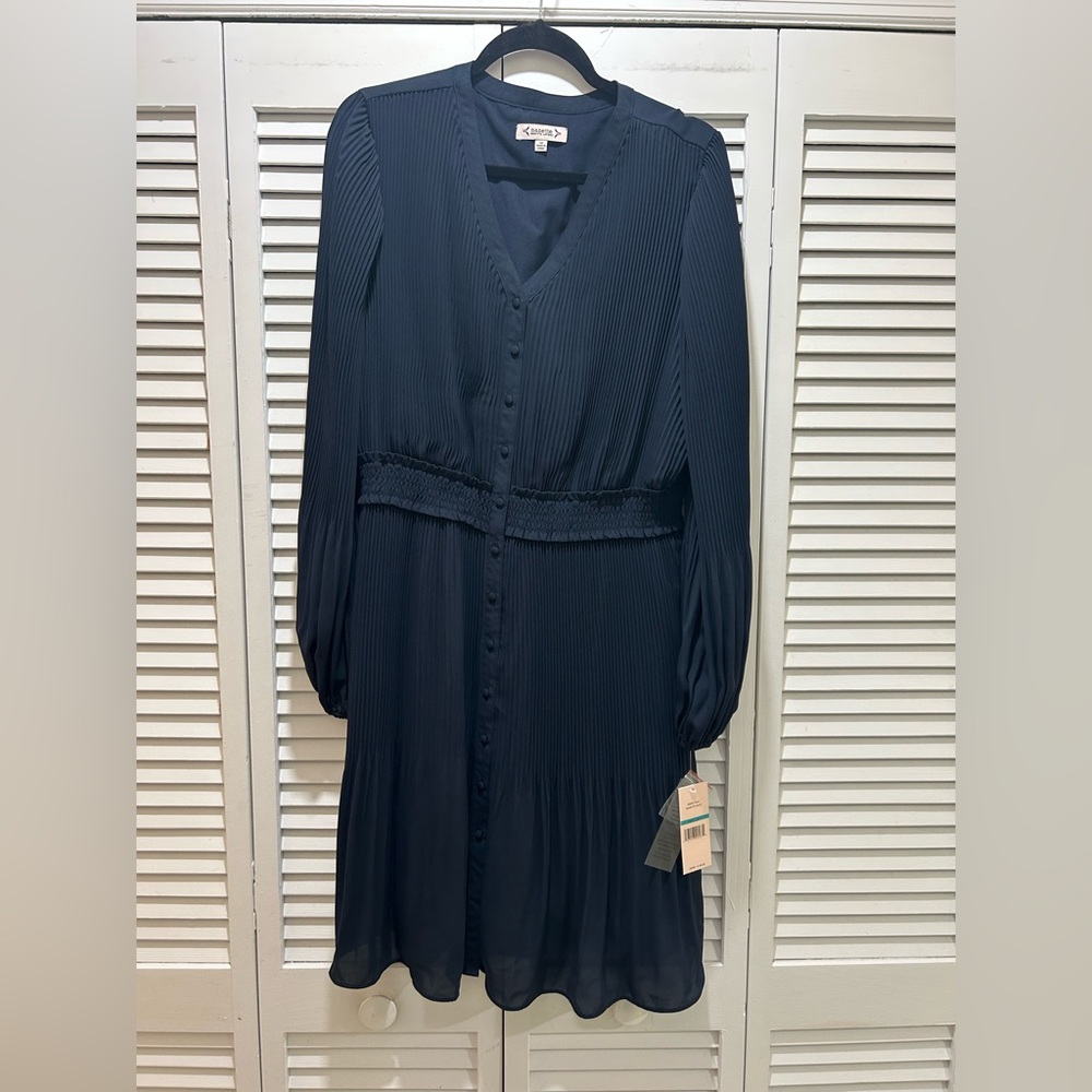 Chic Navy Blue Dress